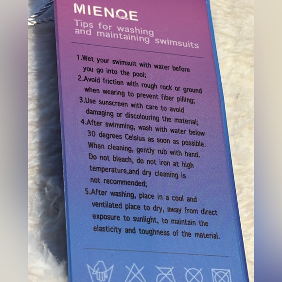 MIENOE Teen Girls' Swimsuits Two-Piece V-Neck Bikini Adjustable Shoulder Straps - Picture 10 of 11